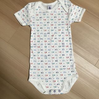 プチバトー(PETIT BATEAU)のたまご様専用2枚新品プチバトー半袖ロンパース値下げ！(パジャマ)