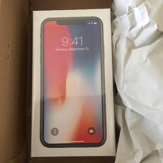 新年の贈り物 iPhone - iphone X 256GB新品SIMフリー スマートフォン本体