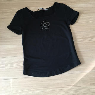 マリークワント(MARY QUANT)のマリークワント❤︎Tシャツ黒(Tシャツ(半袖/袖なし))