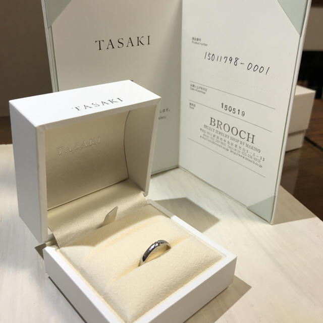 TASAKI(タサキ)の訳あり特価！TASAKI プラチナリング 11号 PT950 田崎 指輪 レディースのアクセサリー(リング(指輪))の商品写真