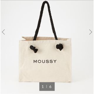 マウジー(moussy)のMOUSSY SOUVENIR SHOPPER ロゴトート ショッパー(トートバッグ)