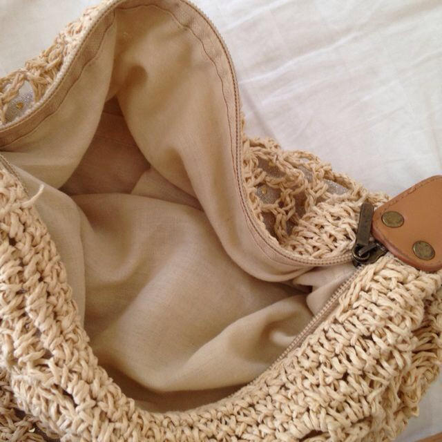 かご編みショルダー レディースのバッグ(ショルダーバッグ)の商品写真