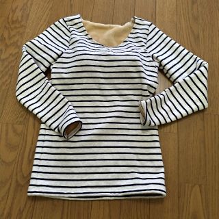 シマムラ(しまむら)のみかんさん専用裏モコモコ＋ヤシT(カットソー(長袖/七分))