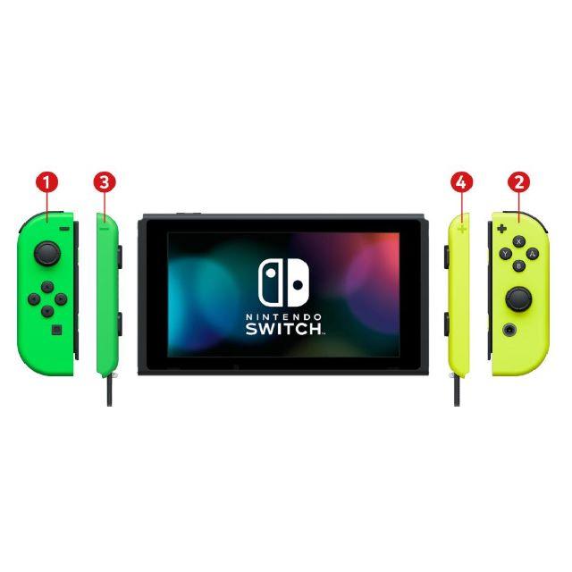 Seasonal Wrap入荷 Nintendo Switch ジョイコン ネオングリーン ネオン