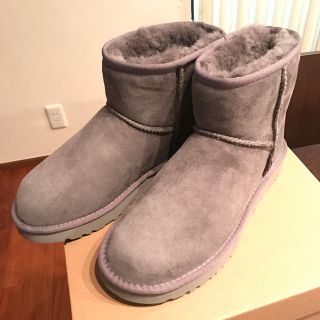 アグ(UGG)のクリスマス限定特価 UGG クラシックミニⅡ グレー US７(ブーツ)