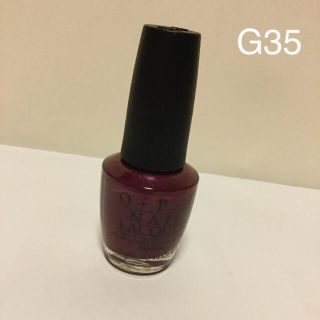 オーピーアイ(OPI)の🌟新品未使用🌟OPI  NAIL LACQUER HR-G35 ❤️(マニキュア)