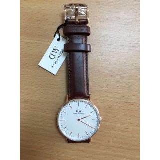 ダニエルウェリントン(Daniel Wellington)の新品！ダニエルウェリントン36mm★0507DWブラウン(腕時計)