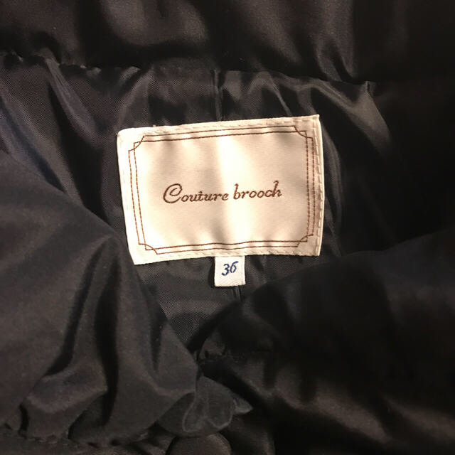 Couture Brooch(クチュールブローチ)のクチュールブローチ ダウンジャケット レディースのジャケット/アウター(ダウンコート)の商品写真