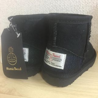 ハリスツイード(Harris Tweed)のハリスツィード ムートンブーツ 子供用(ブーツ)