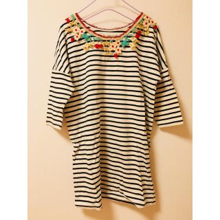 ドットアンドストライプスチャイルドウーマン(Dot&Stripes CHILDWOMAN)のカットソー(カットソー(長袖/七分))