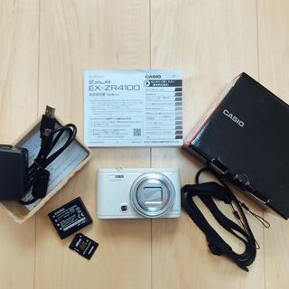 カシオ(CASIO)のZR4100(コンパクトデジタルカメラ)