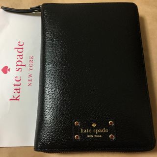 ケイトスペードニューヨーク(kate spade new york)のケイトスペード  レザー システム手帳 新品未使用(手帳)