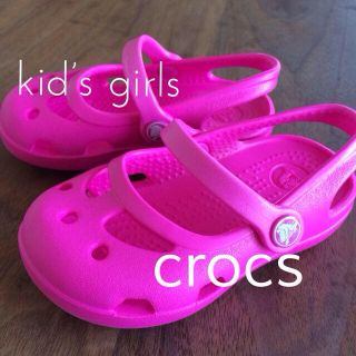 クロックス(crocs)のgirls crocs!! 5Ｃ13cm(その他)