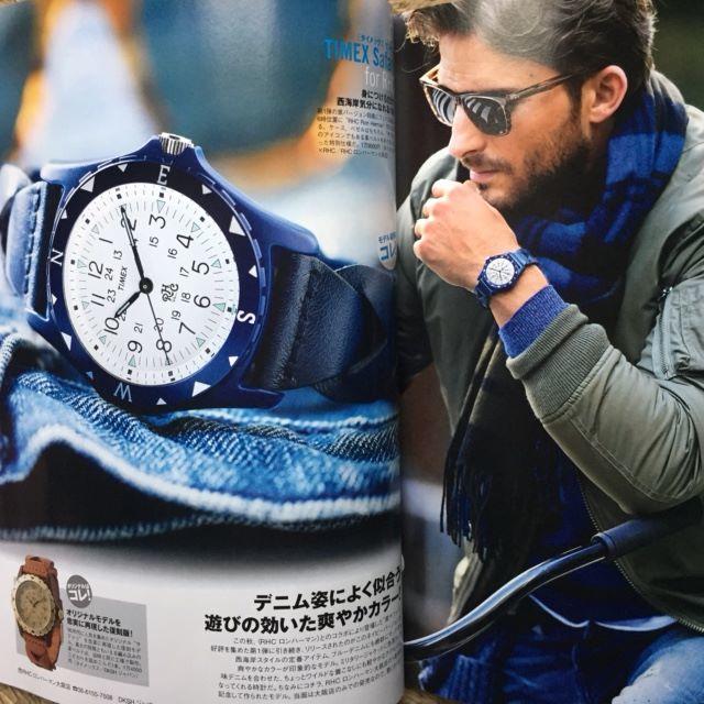 Ron Herman(ロンハーマン)の新品RHCロンハーマン大阪店限定ロゴ入りTIMEX完全別注Safari時計 メンズの時計(腕時計(アナログ))の商品写真