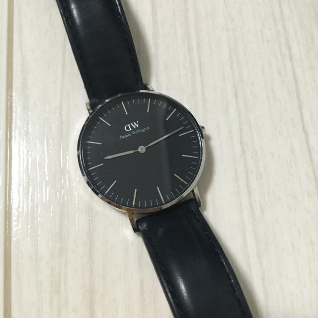 Daniel Wellington(ダニエルウェリントン)の値下げ＊大人気！ダニエルウェリントン時計＊ブラック レディースのファッション小物(腕時計)の商品写真