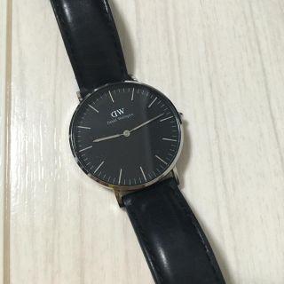 ダニエルウェリントン(Daniel Wellington)の値下げ＊大人気！ダニエルウェリントン時計＊ブラック(腕時計)