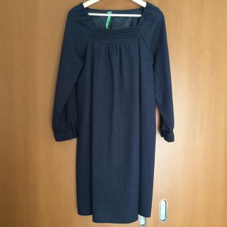 長袖ワンピース 【授乳服】【産前産後】(マタニティワンピース)