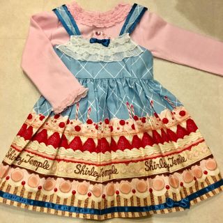 シャーリーテンプル(Shirley Temple)の専用 新品 シャーリーテンプル ケーキワンピース 90 100 クリスマス(ワンピース)