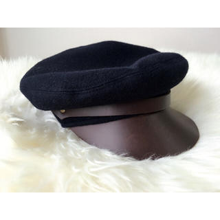 トゥモローランド(TOMORROWLAND)のトゥモローランドセレクト ウールベレーキャスケット帽(ハンチング/ベレー帽)