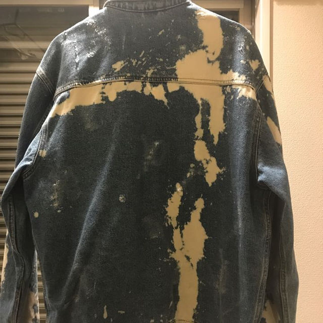 cote mer ブリーチ加工 デニムジャケット メンズのジャケット/アウター(Gジャン/デニムジャケット)の商品写真