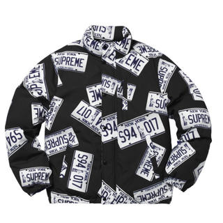 シュプリーム(Supreme)のLicense Plate Puffy Jacket(ダウンジャケット)