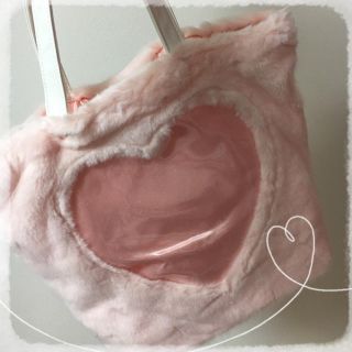 エスペランサ(ESPERANZA)の新品💗もこもこハート トートバッグ💗(トートバッグ)