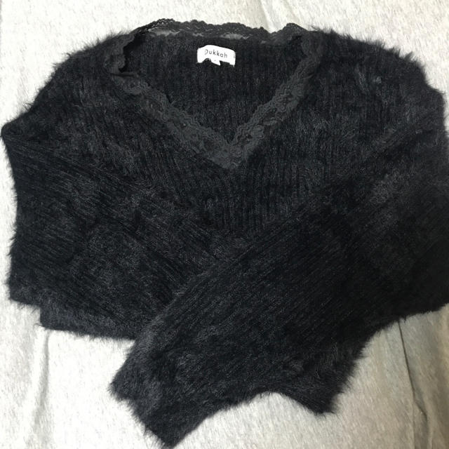 INGNI(イング)のもけもけknit❤︎首元レース レディースのトップス(ニット/セーター)の商品写真