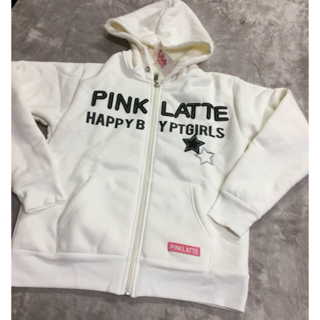 PINK-latte(ピンクラテ)のPINK-latte sportsパーカー 150 キッズ/ベビー/マタニティのキッズ服女の子用(90cm~)(ジャケット/上着)の商品写真