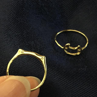 ツモリチサト(TSUMORI CHISATO)の美品 ツモリチサト 指輪 ２本(リング(指輪))