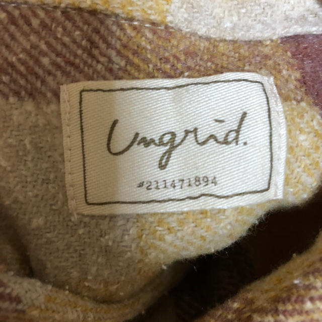 Ungrid(アングリッド)のungrid♡チェックシャツ レディースのトップス(シャツ/ブラウス(長袖/七分))の商品写真