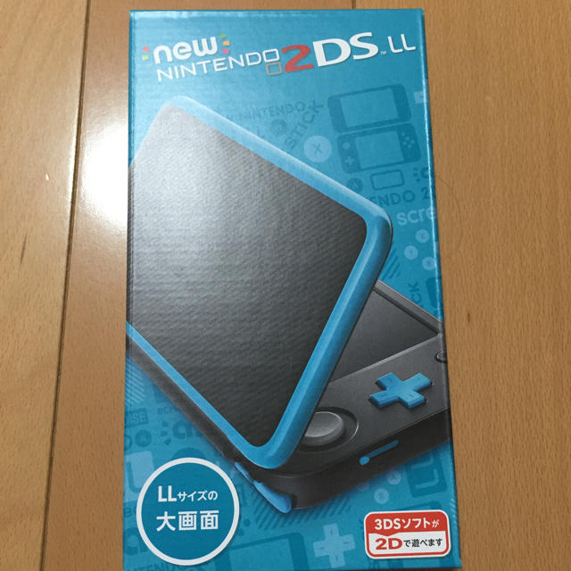 newニンテンドー2DS LL ブラック×ターコイズ-