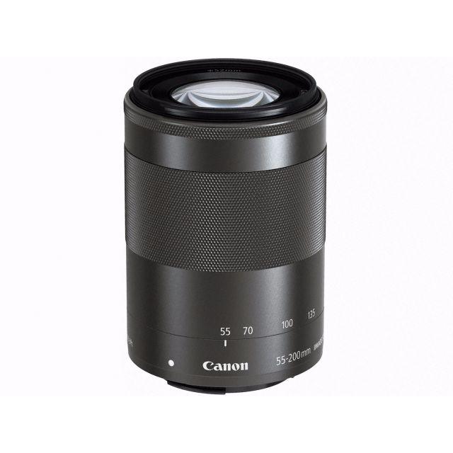 Canon(キヤノン)の新品　Canon EF-M55-200mm F4.5-6.3 IS STM スマホ/家電/カメラのカメラ(レンズ(ズーム))の商品写真