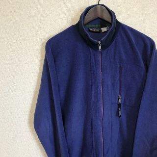 パタゴニア(patagonia)のUSA製 patagonia シンチラフリース ブルー(ニット/セーター)