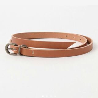 エンダースキーマ(Hender Scheme)のHender Scheme tail belt ナチュラル 新品未使用(ベルト)