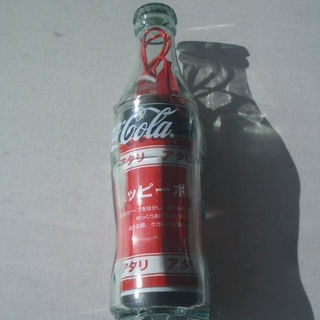 コカ・コーラ　ボトル型スピーカーマイク「新品/未開封」(スピーカー)