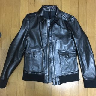 美品■wjk■羊革 レザー シングルライダース ジャケット 中綿ライナー XL