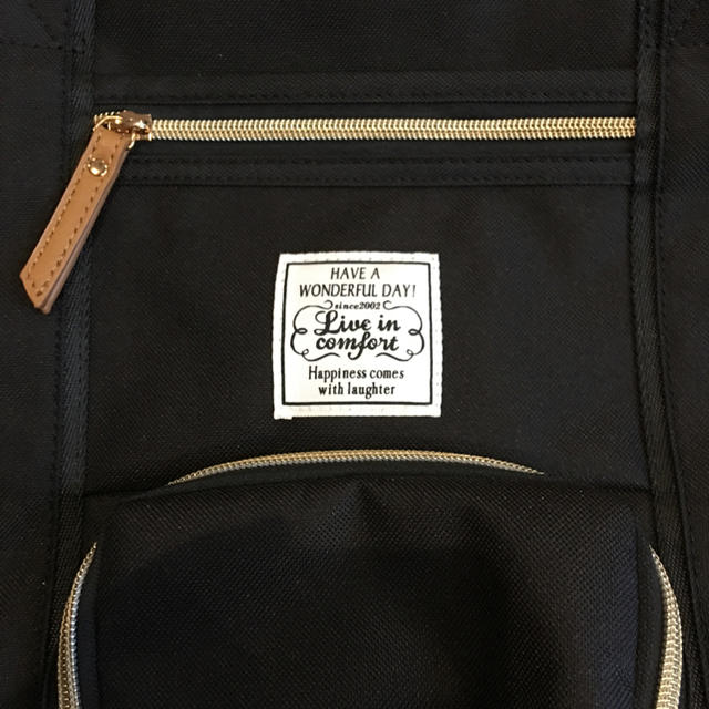 FELISSIMO(フェリシモ)のめいたんさま専用  黒 リュック 未使用 レディースのバッグ(リュック/バックパック)の商品写真