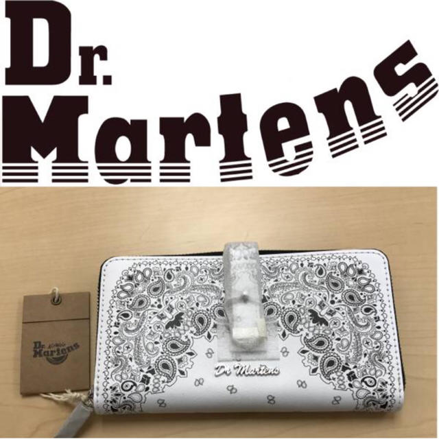 Dr.Martens(ドクターマーチン)の本革新品未使用ドクターマーチンバンダナ柄長財布ウォレットDr.Martens レディースのファッション小物(財布)の商品写真