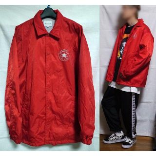 CONVERSE(ジャケット/アウター ・ レッド/赤色系)のフリマ CONVERSE(ジャケット/アウター ・ レッド/赤色系)のフリマ