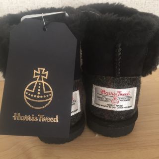 ハリスツイード(Harris Tweed)のハリスツィード ムートンブーツ 子供用(ブーツ)