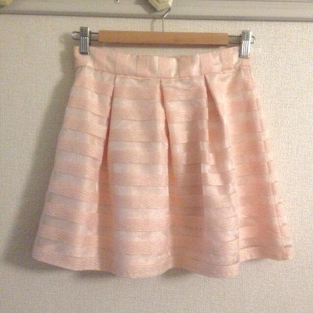 rienda(リエンダ)のリエンダ♡シアーボーダースカート レディースのスカート(ミニスカート)の商品写真