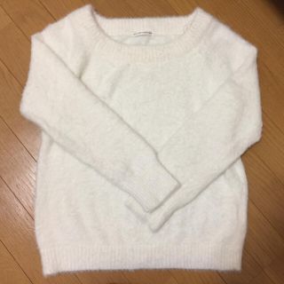 ウィルセレクション(WILLSELECTION)の新品♡︎シャギーニット ホワイト(ニット/セーター)