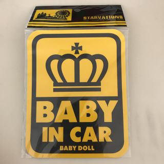 ベビードール(BABYDOLL)のBABY DOLL 車ステッカー(その他)