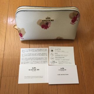 コーチ(COACH)のCOACH 花柄ポーチ(ポーチ)