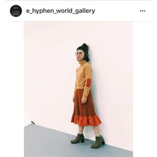 イーハイフンワールドギャラリー(E hyphen world gallery)の三戸なつめ×e hyphen world gallery ニット(ニット/セーター)