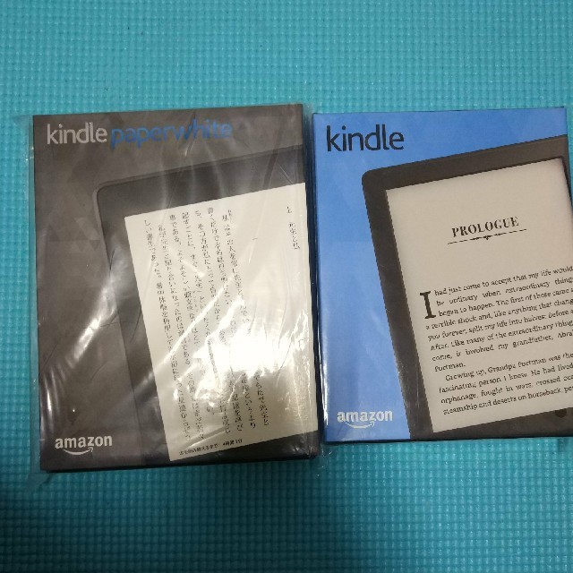 Kindle(New) + Kindle Paperwhite セット