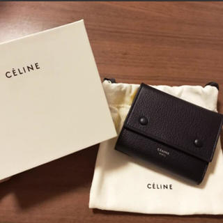 セリーヌ(celine)の専用【新品】CELINE 折りたたみ財布 ブラックイエロー(財布)