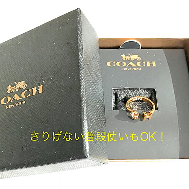 COACH(コーチ)のピンキーリング レディースのアクセサリー(リング(指輪))の商品写真