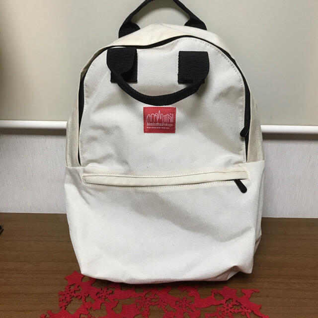 Manhattan Portage(マンハッタンポーテージ)のマンハッタンポーテージ バックパック アイボリー レディースのバッグ(リュック/バックパック)の商品写真