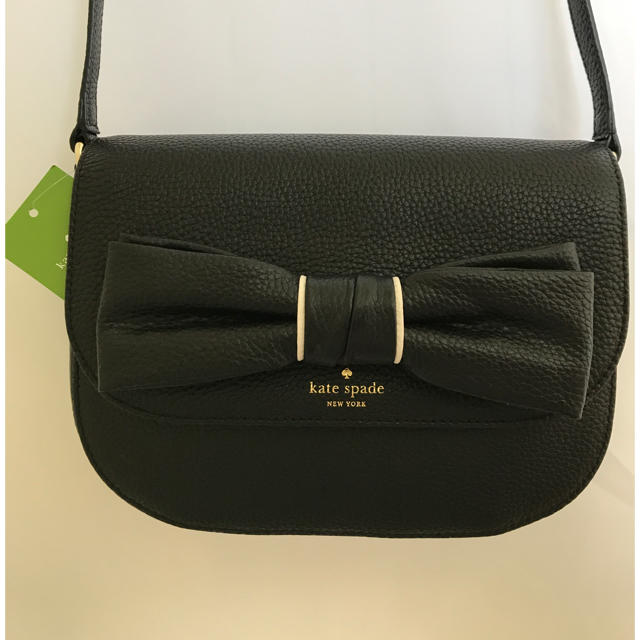 kate spade new york(ケイトスペードニューヨーク)の大値下げ！可愛い大きいリボン ショルダー ブラック レディースのバッグ(ショルダーバッグ)の商品写真